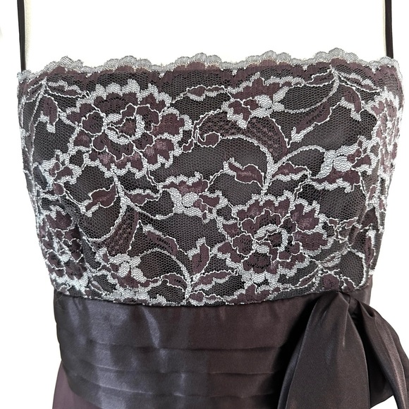 Robbie Bee Brown Spaghetti Strap Sundress Midi - Picture 2 of 8